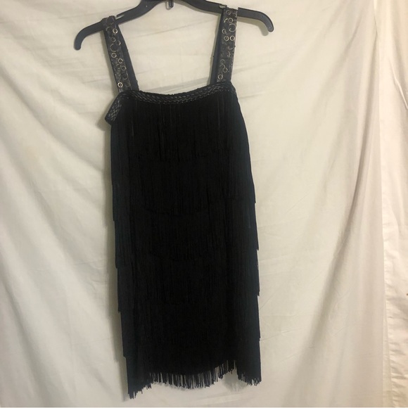 Alice + Olivia Fringe Dress - Picture 8 of 9